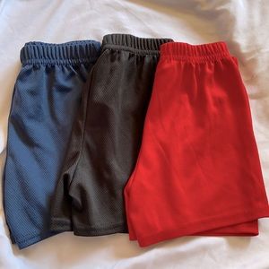 Three pack baby/toddler boys mesh shorts- size 24M